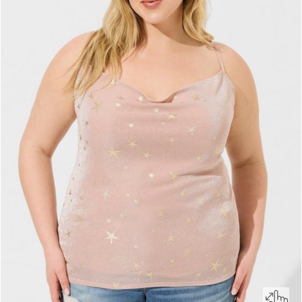 Novelty Star Cowl Cami